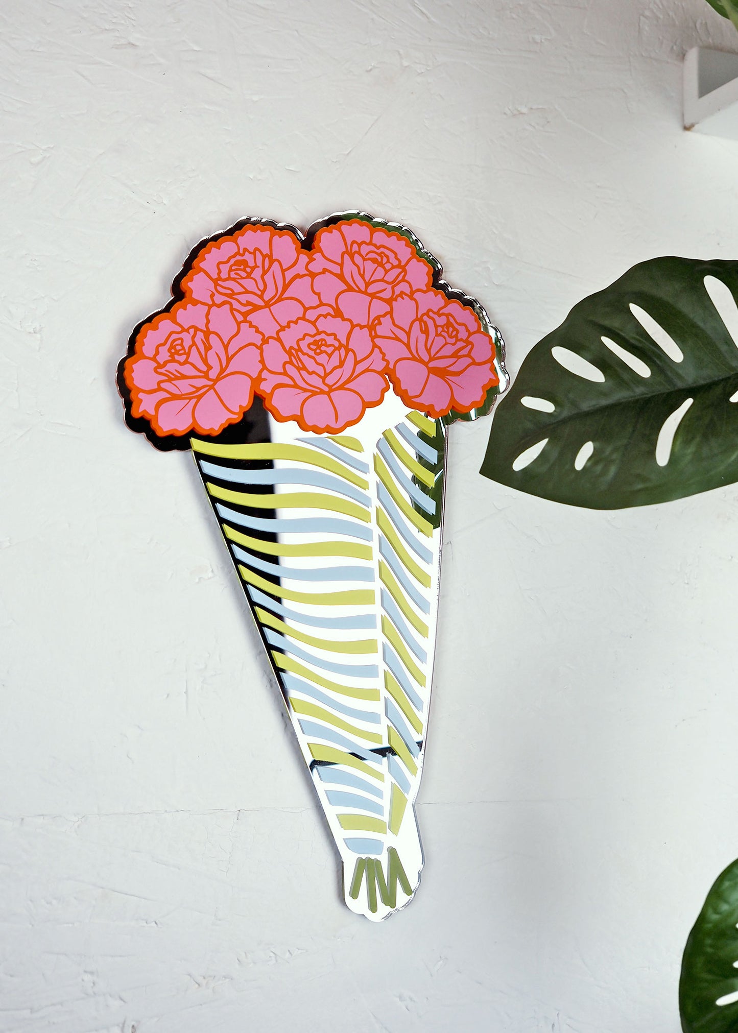 Bunch Of Flowers Mirror