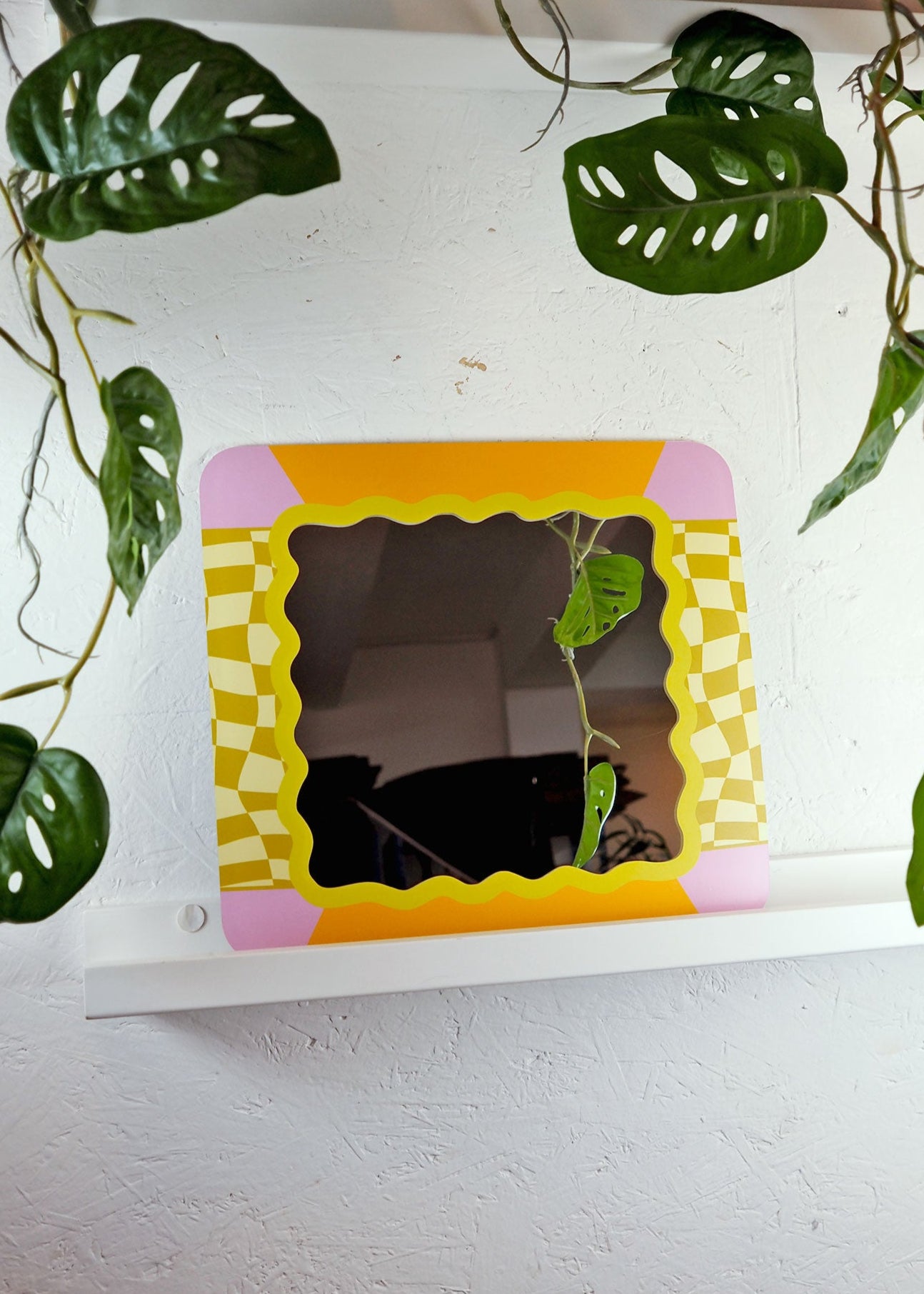Imperfect KaleidoMirror Lemon & Pink