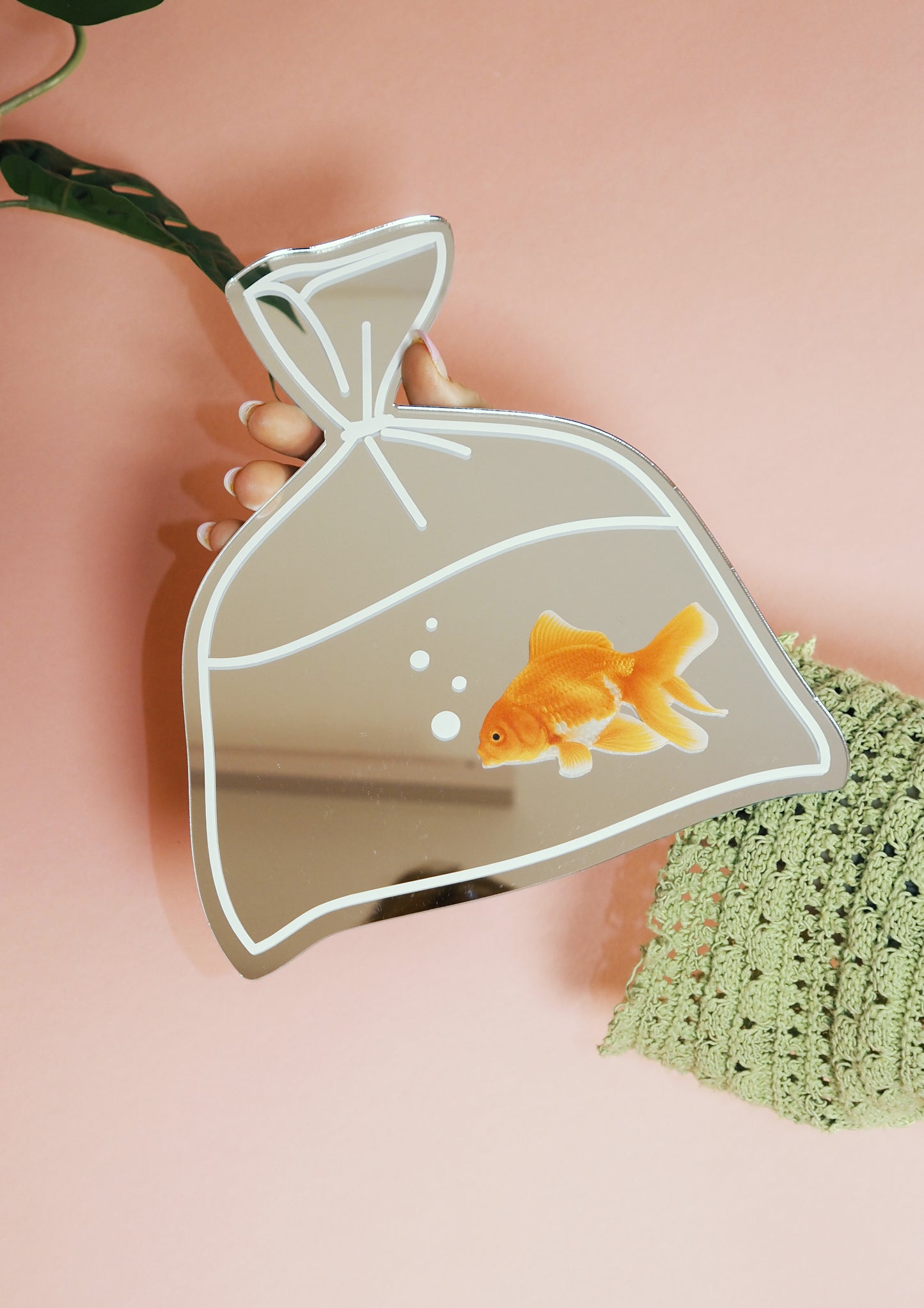 Fairground Goldfish Mirror