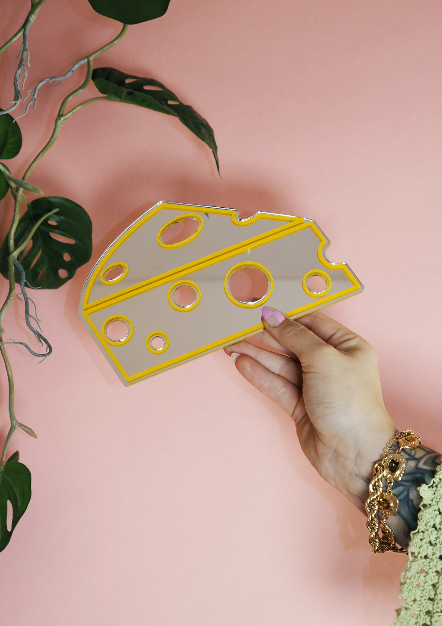 Cheese Slice Mirror