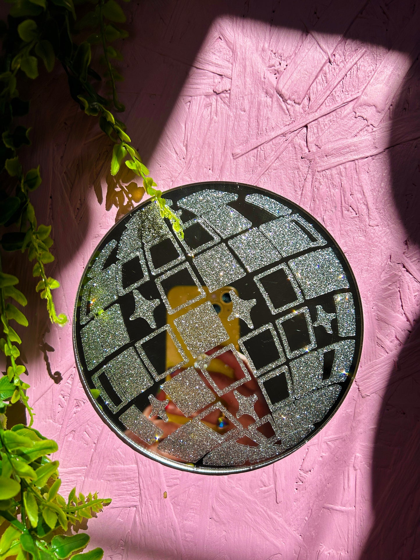 Retro Disco Ball Mini Mirror