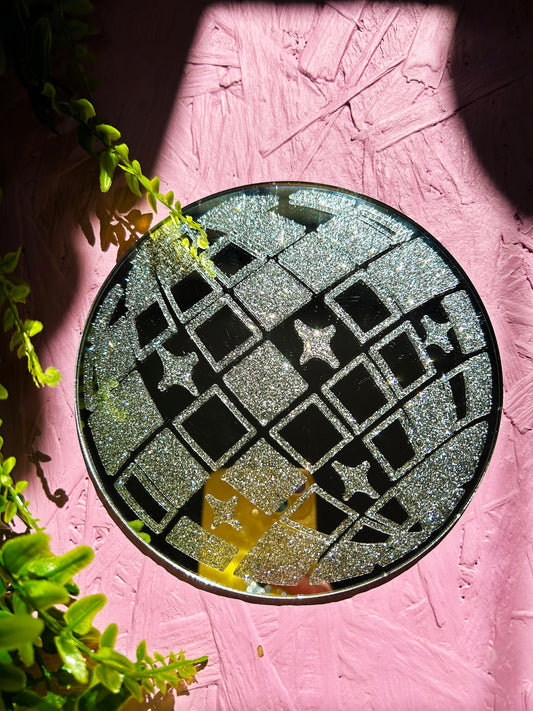 Retro Disco Ball Mini Mirror
