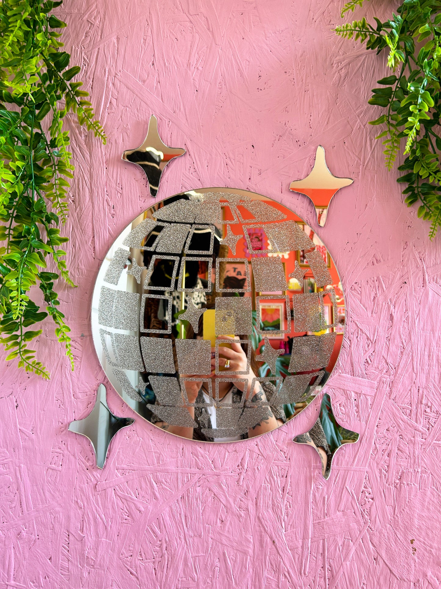 Sparkly Stars Mirror Set