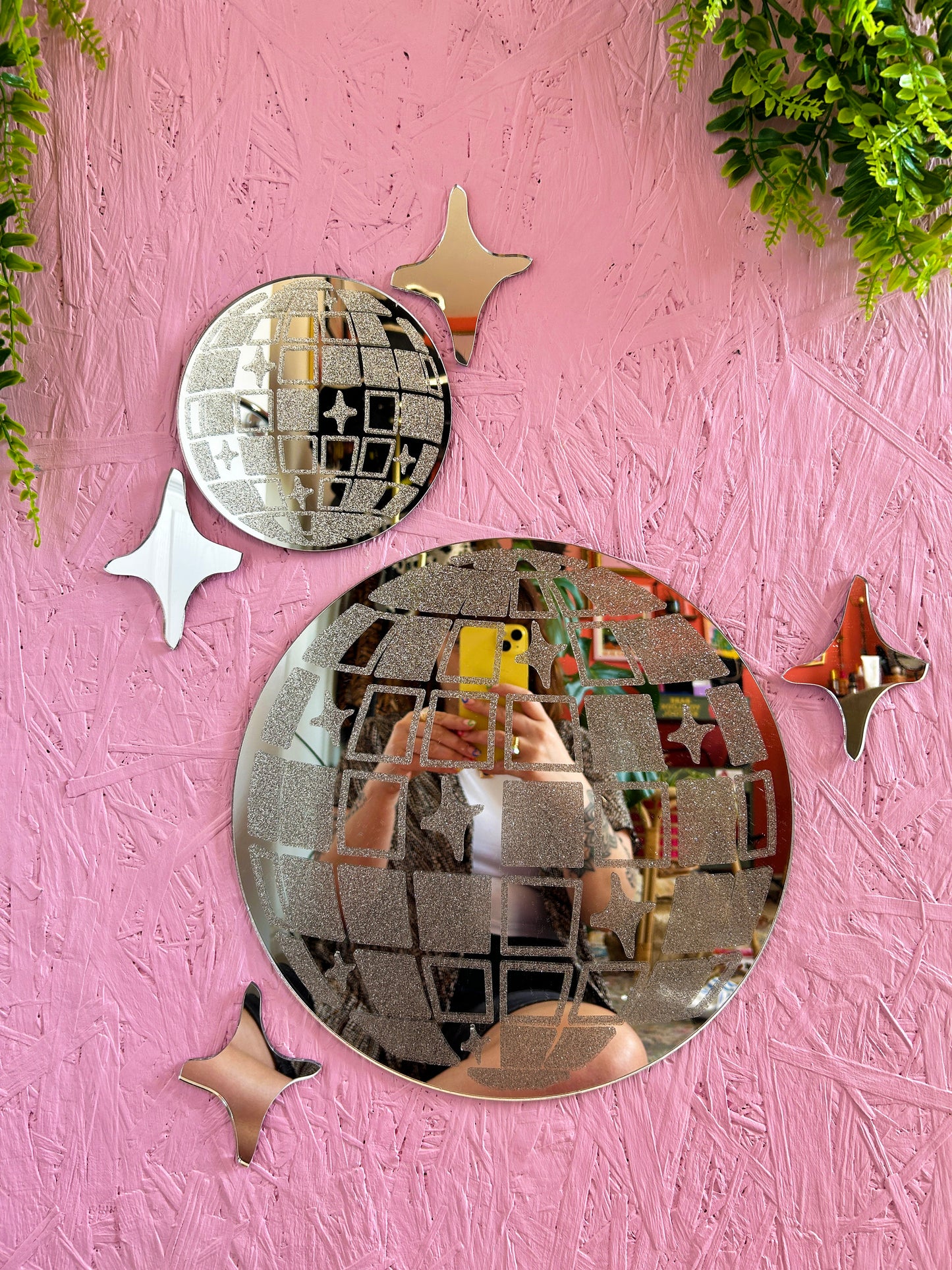 Sparkly Stars Mirror Set