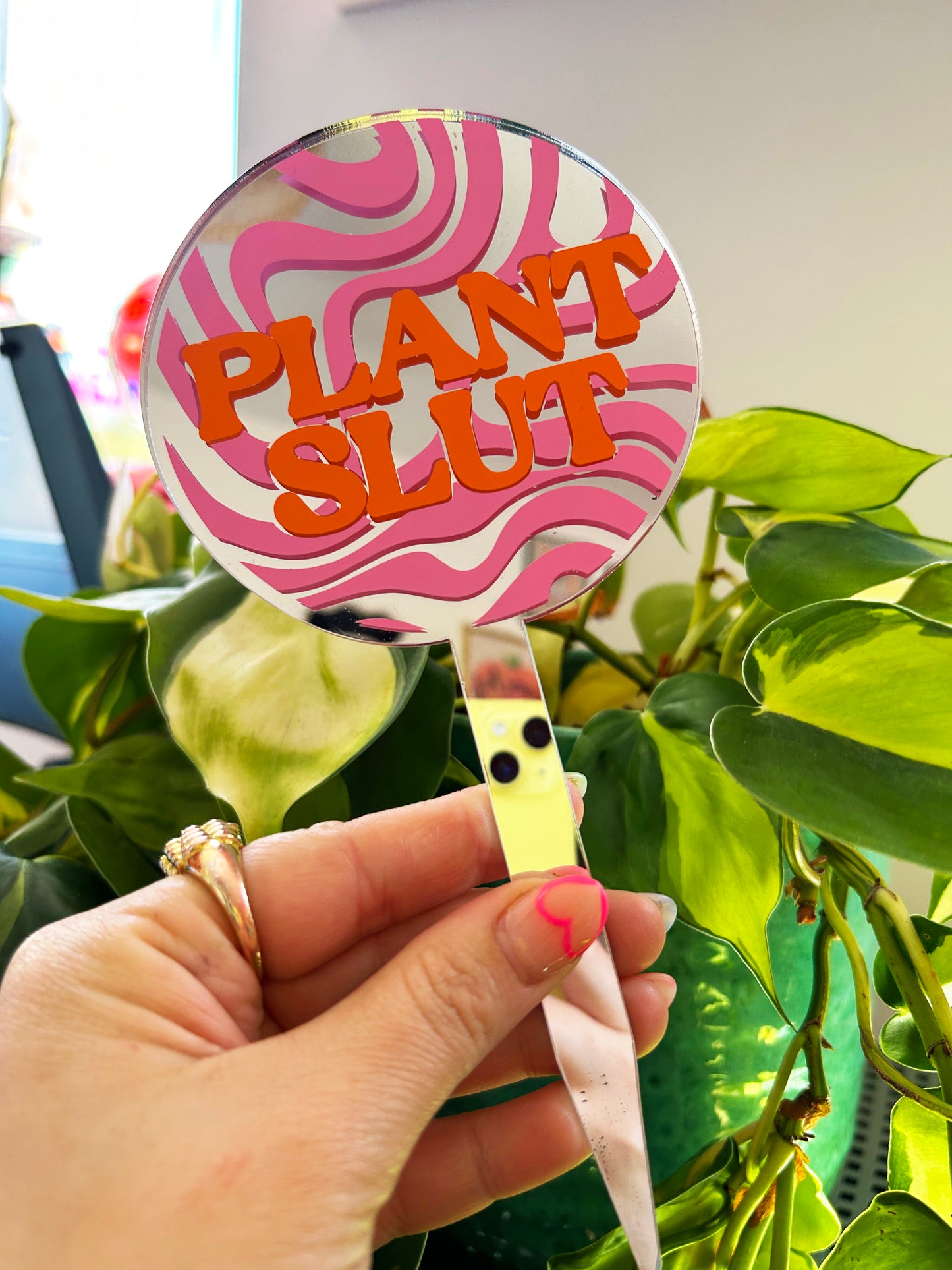 Plant Slut Mirror Plant Stick