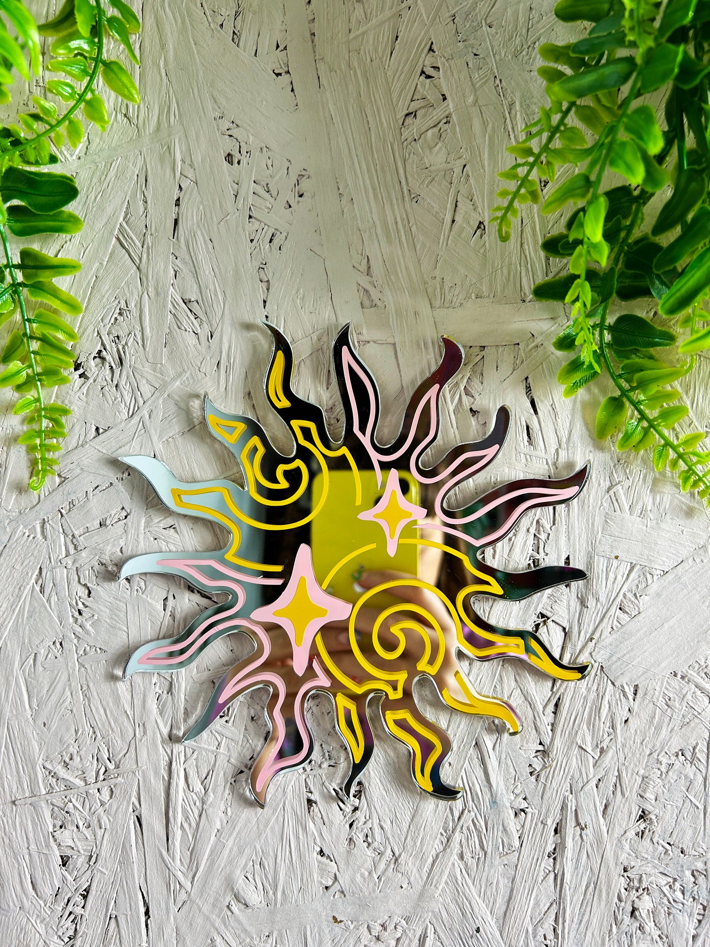 Groovy Sun Mirror