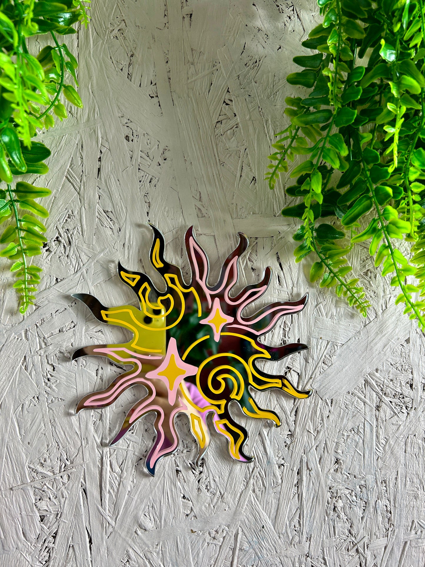 Groovy Sun Mirror