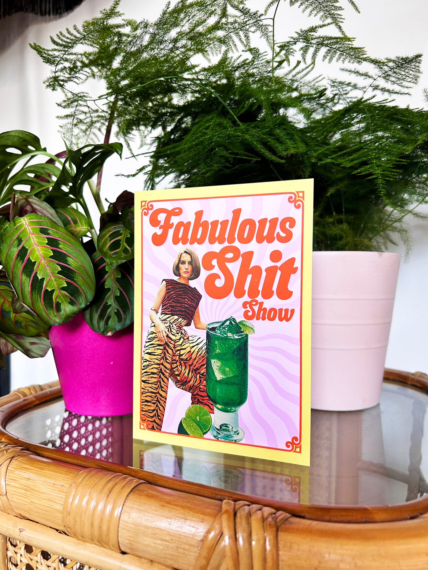 Fabulous Shit Show Greeting Card