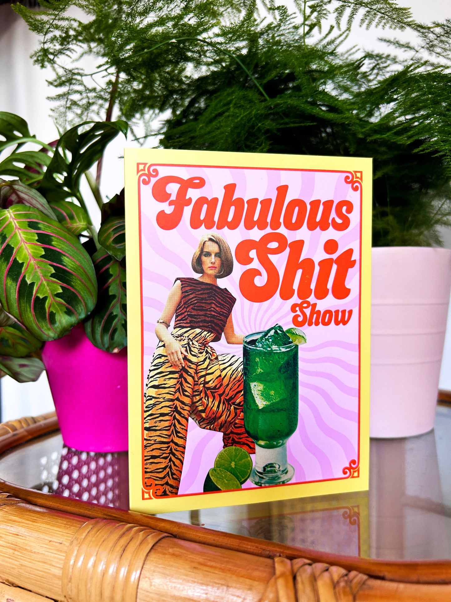 Fabulous Shit Show Greeting Card