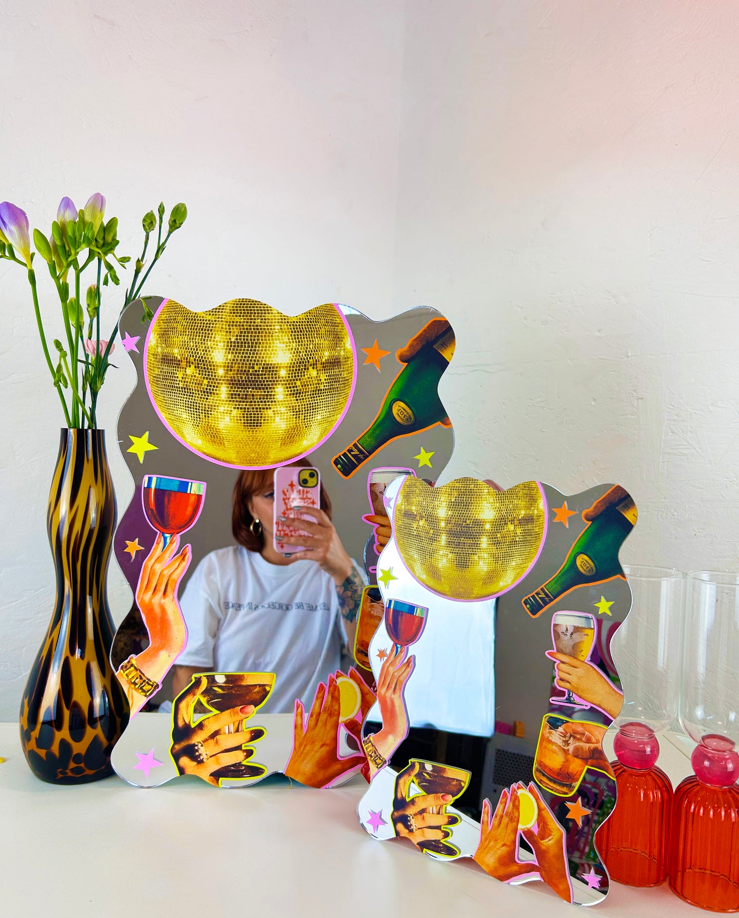 Cheers To Me Mirror - 2x Sizes