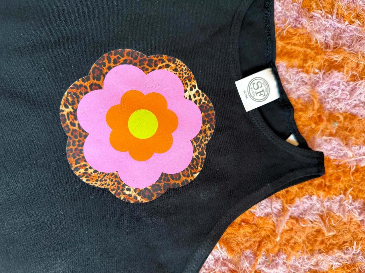 Sample Sale - Flower Crop Top