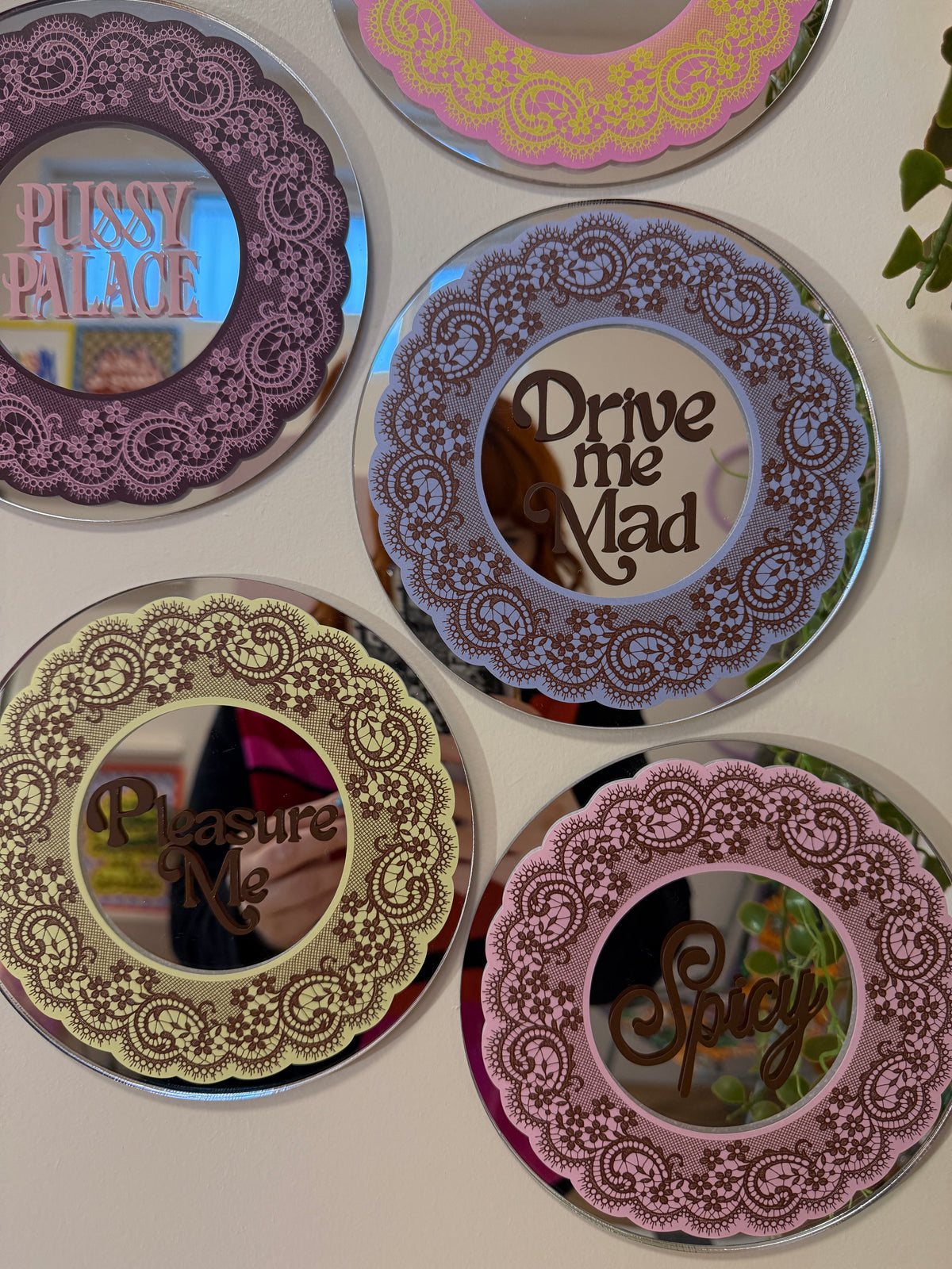 Drive Me Mad Mini Mirror