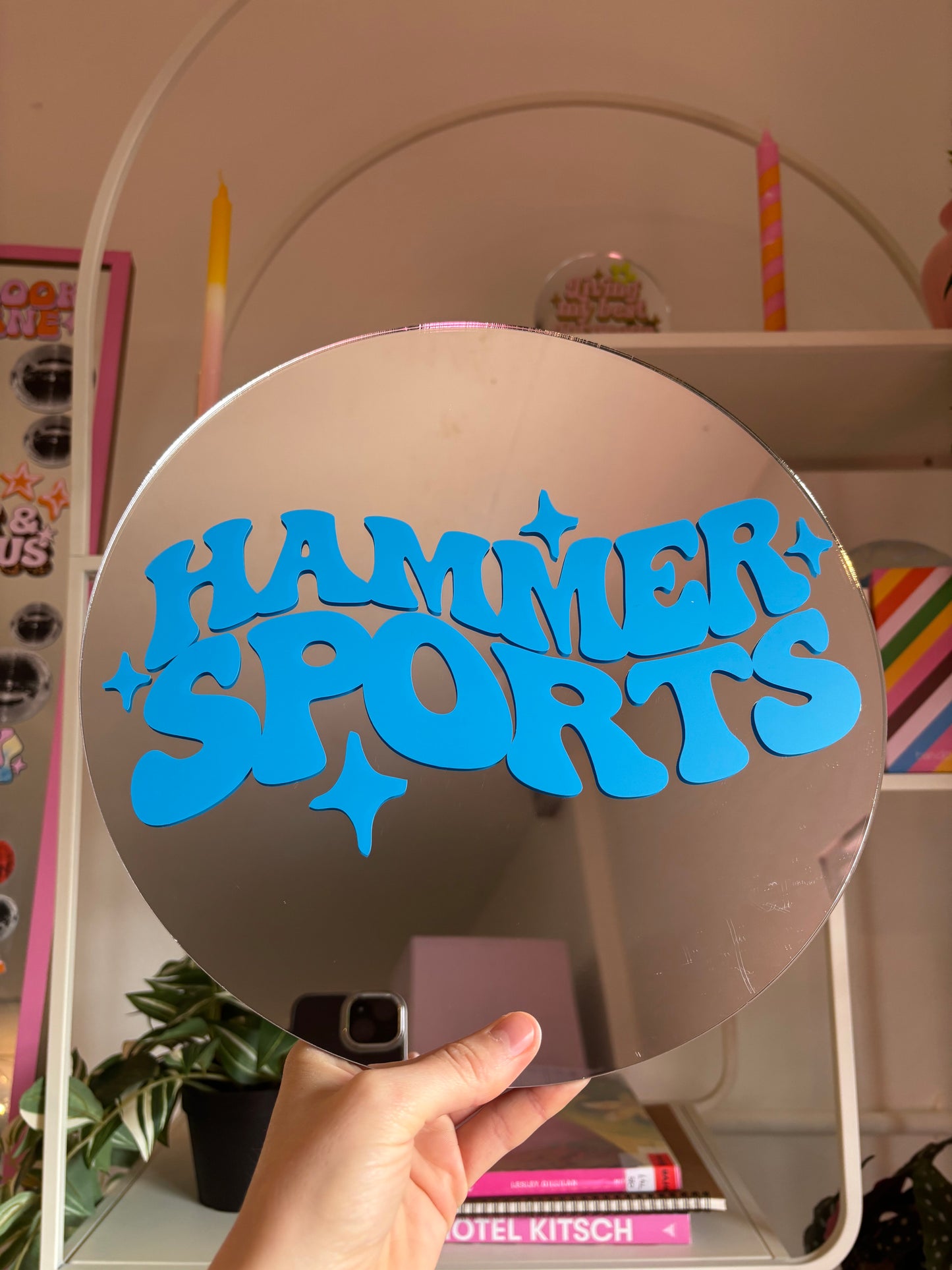 30cm Circle Mirror - Hammer Sports