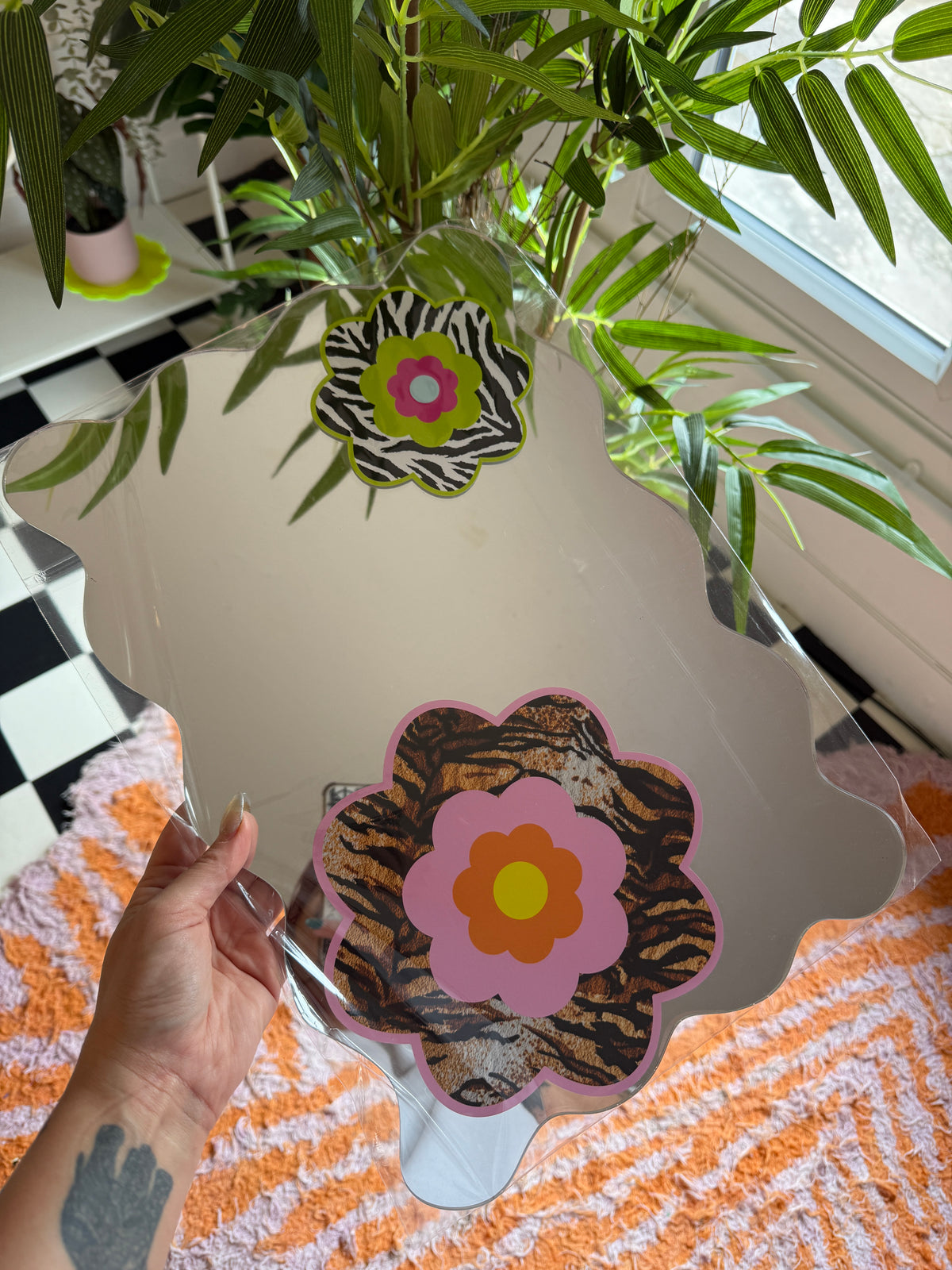 A3 Flower Wavy
