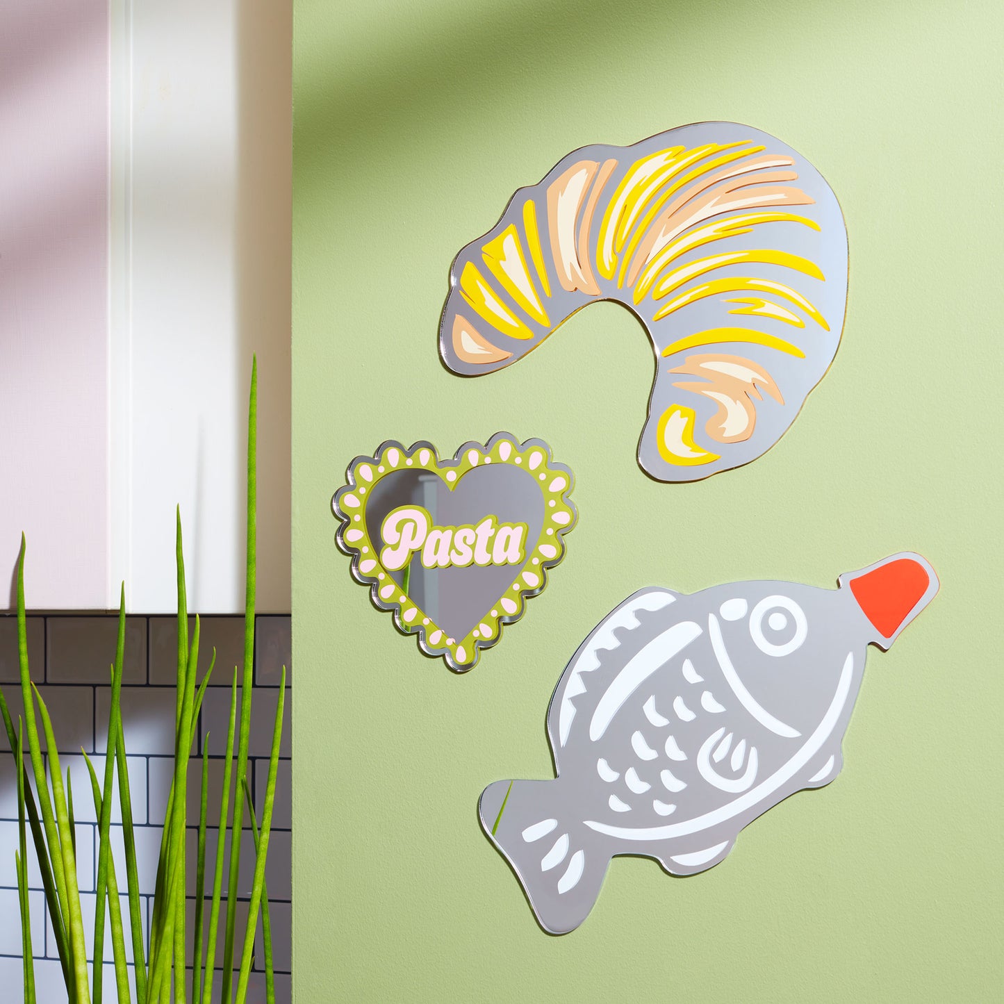 Sushi Soy Sauce Fish Mirror