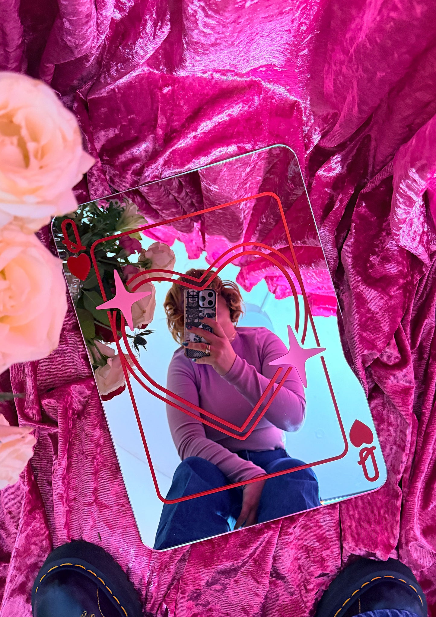 Queen Of Hearts Mirror