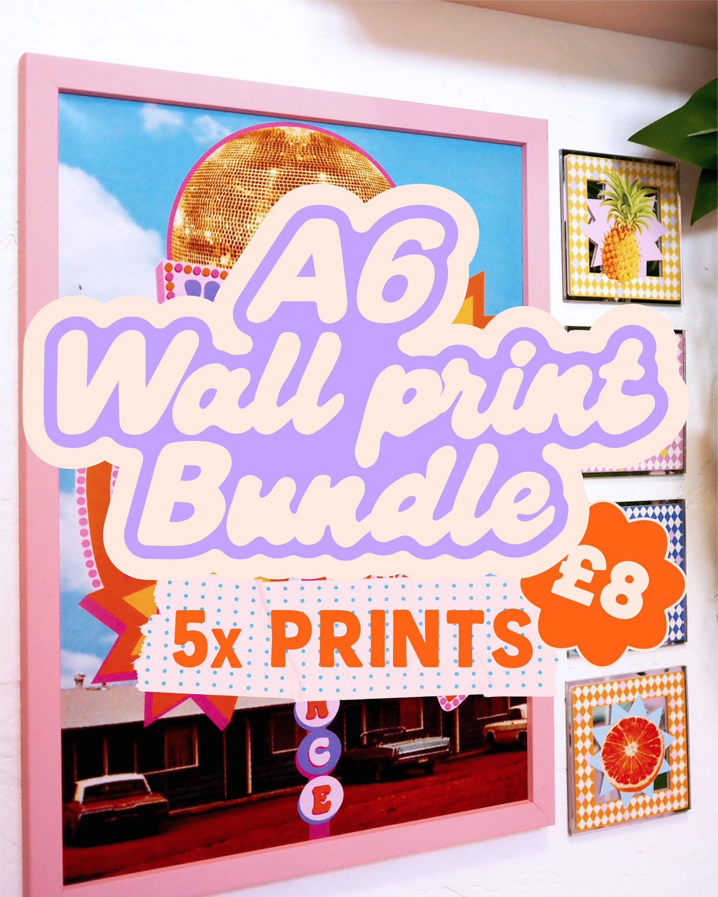 A6 Wall Print Bundle - Seconds Sale