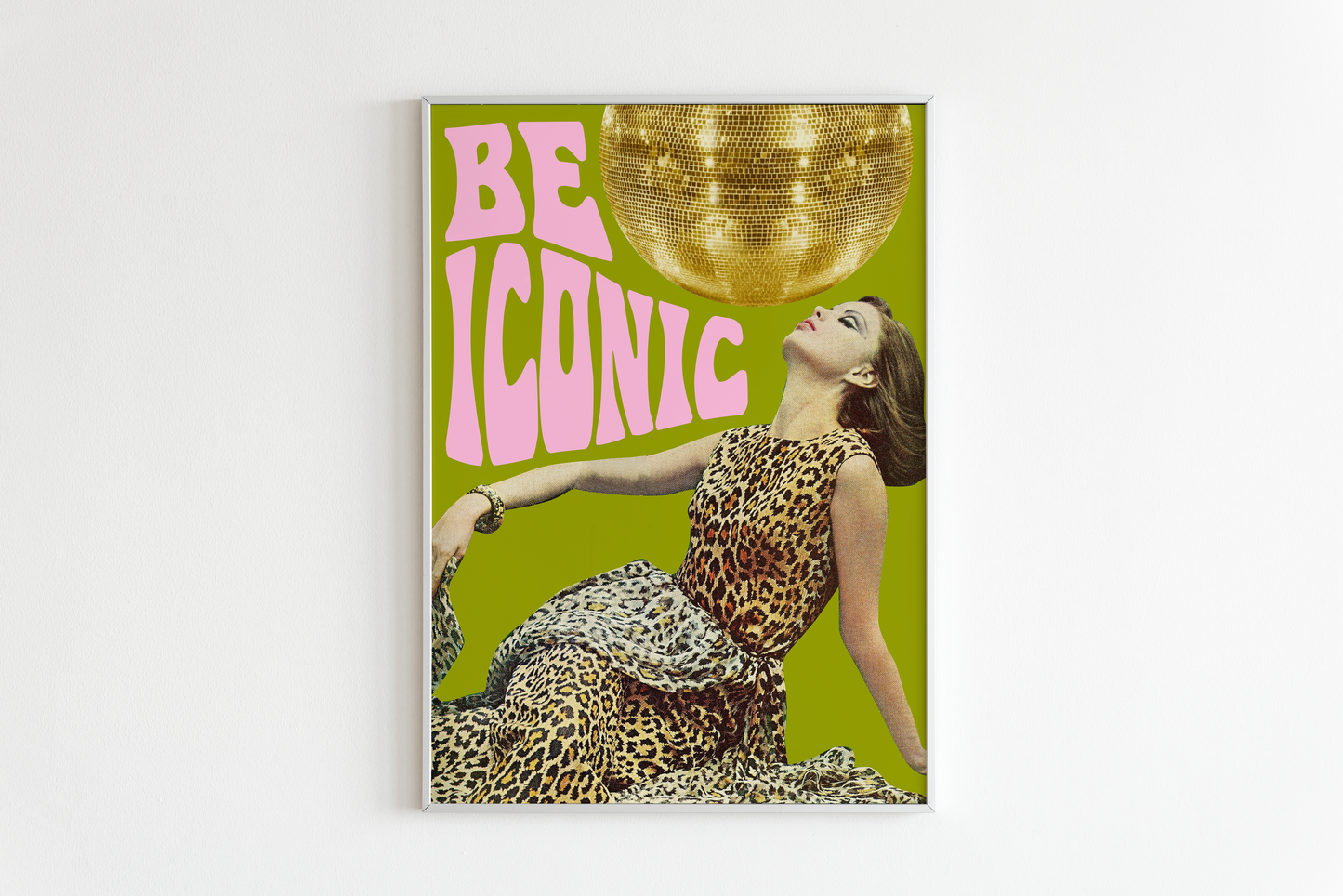 Be Iconic Collage Wall Print