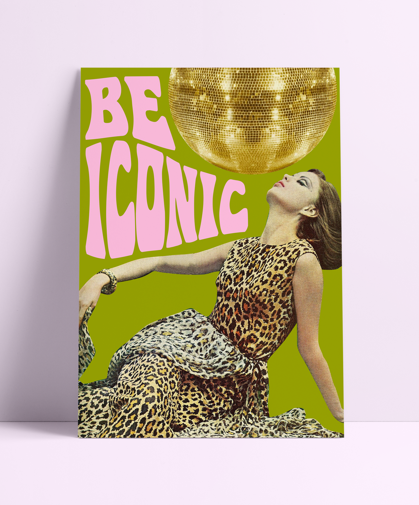 Be Iconic Collage Wall Print