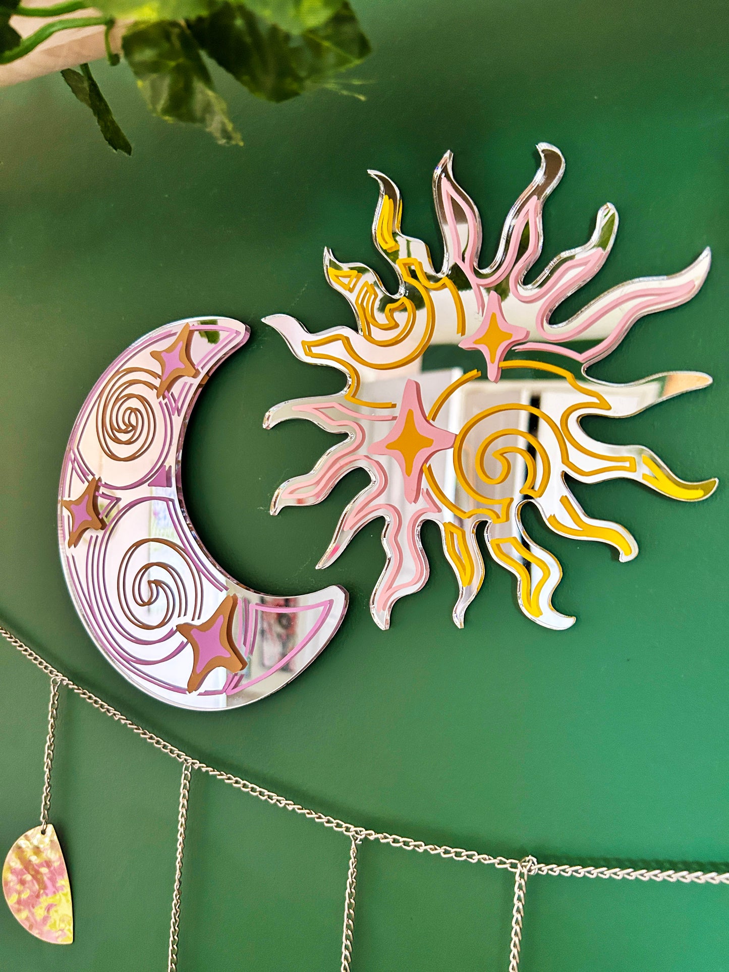 Groovy Moon & Sun Mirror Bundle