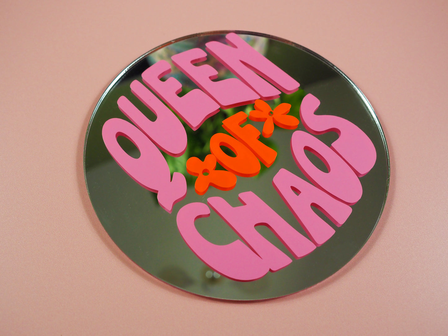 Queen Of Chaos Disc Mirror