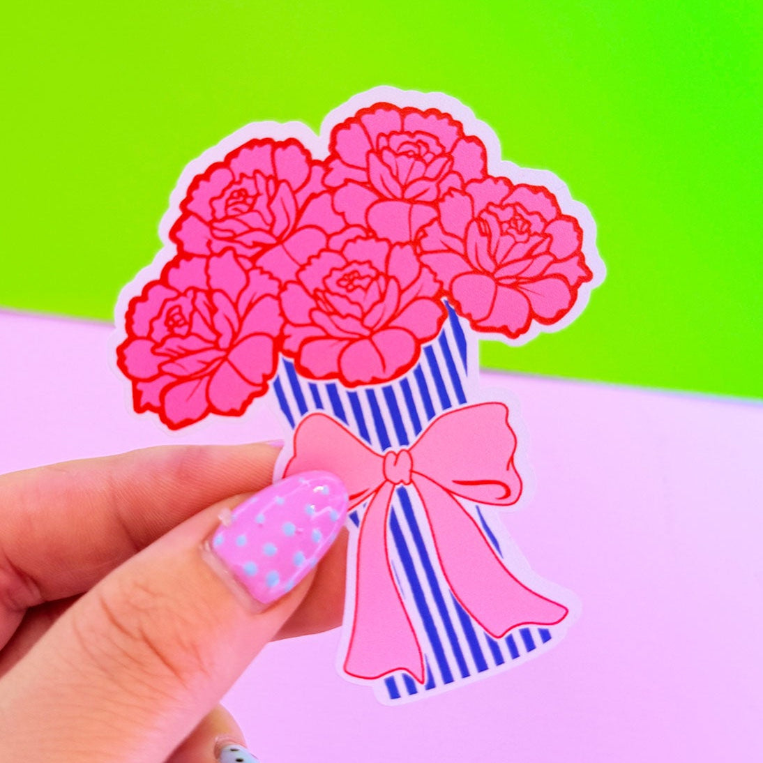 Bouquet Of Flowers Sticker - WS