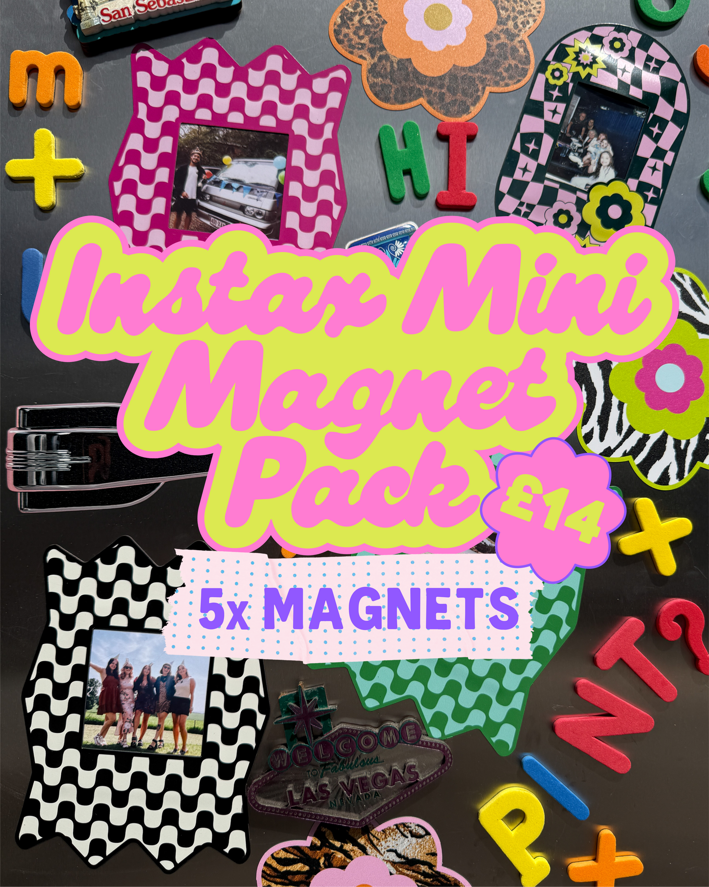 Instax Mini Magnet Bundle Pack - Seconds Sale