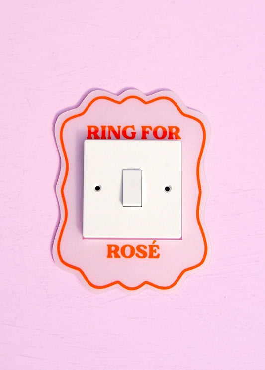 Retro Frame Light Switch Cover - Ring For Rosé