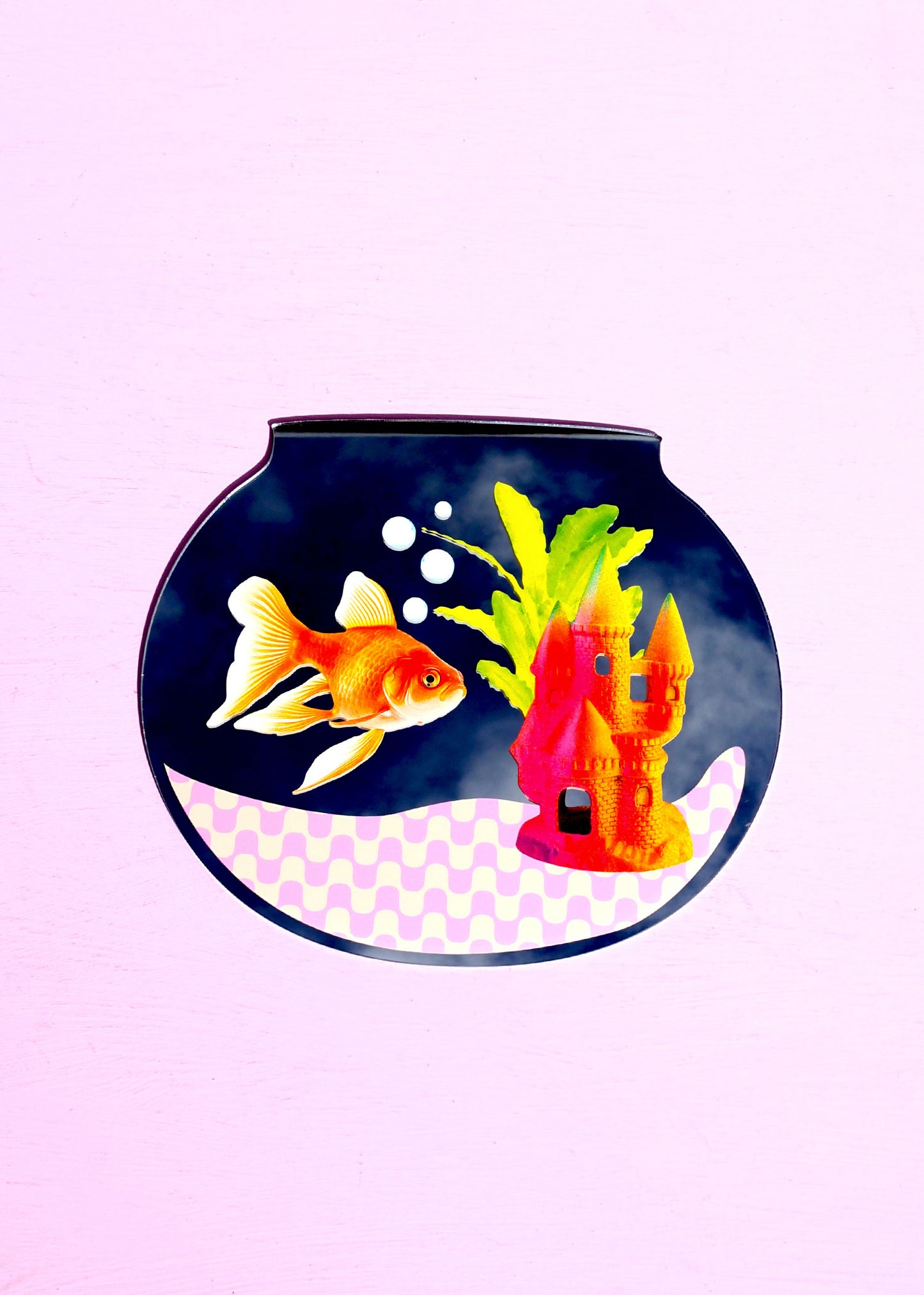 Goldfish Bowl Retro Mirror