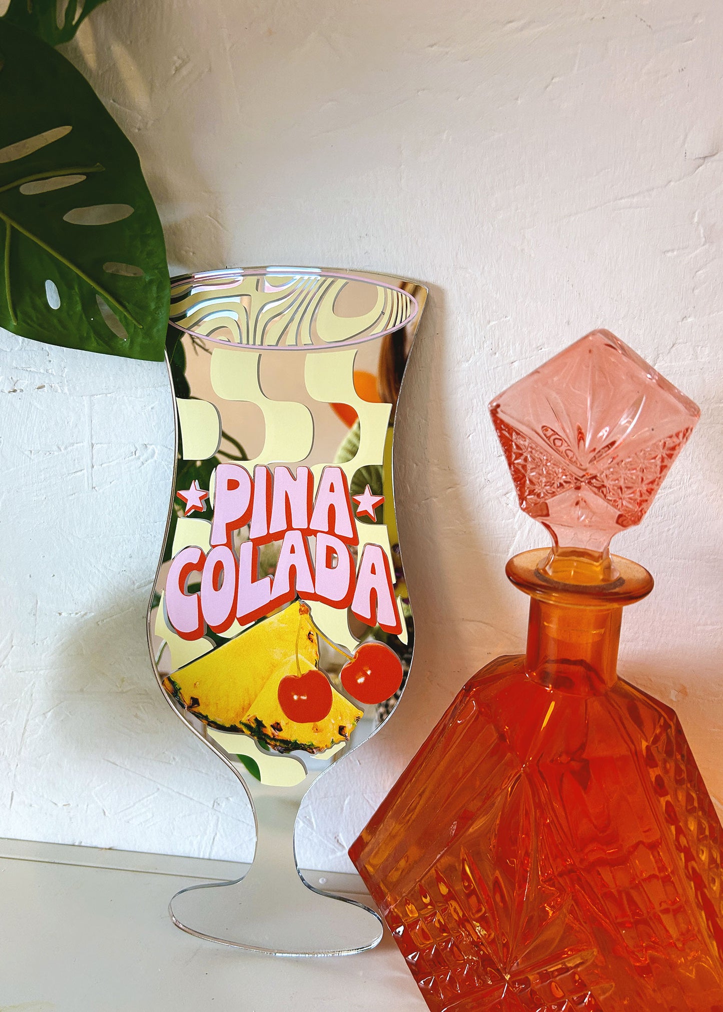 Pina Colada Cocktail Mirror