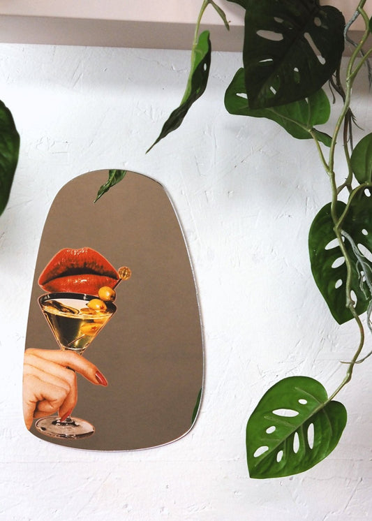 Kisses & Cocktails Mirror