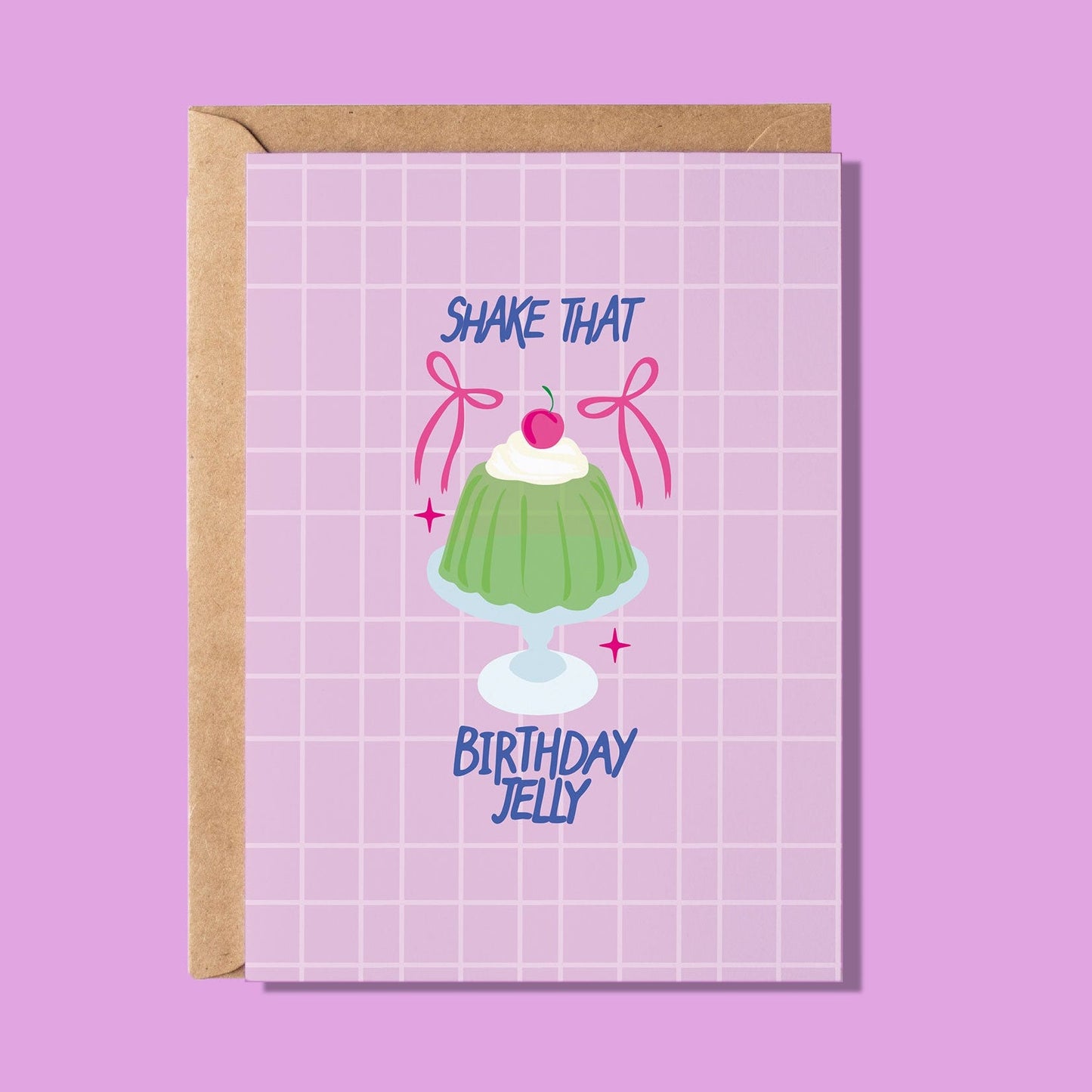 Shake That Birthday Jelly Greeting Card