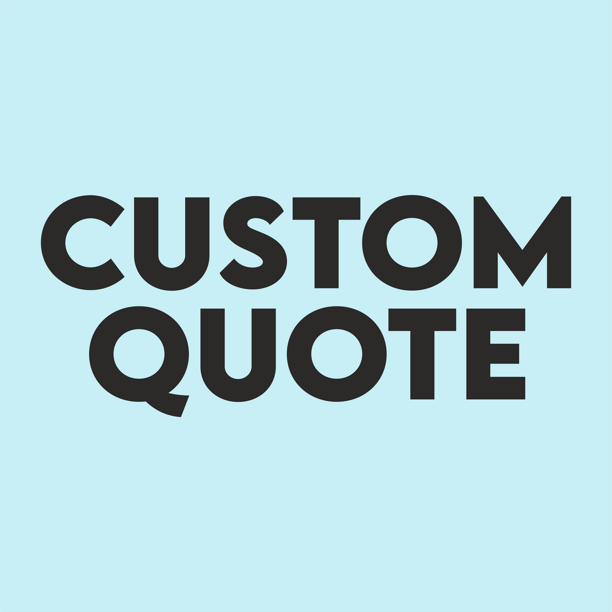 Custom Text #3 Vinyl Sticker - PrintedWeird