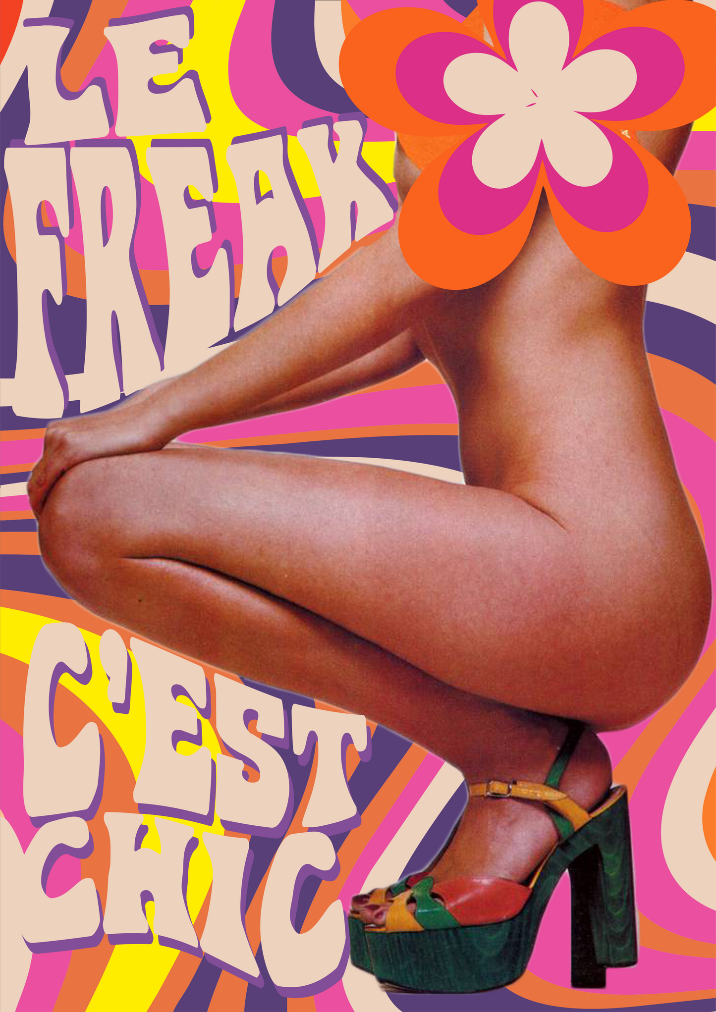 Le Freak Wall Print - PrintedWeird