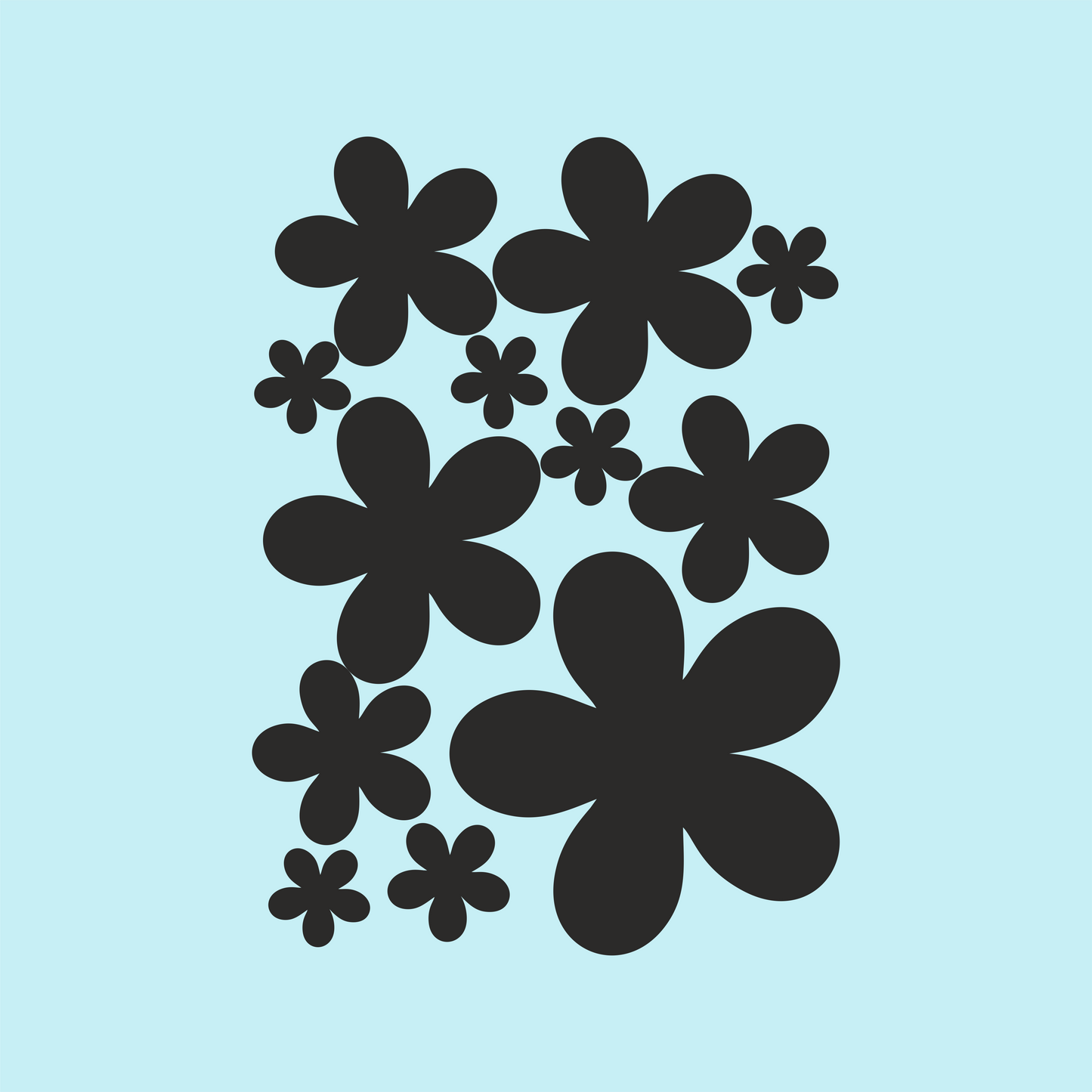 Daisy Flower Bundle Pack Vinyl Sticker