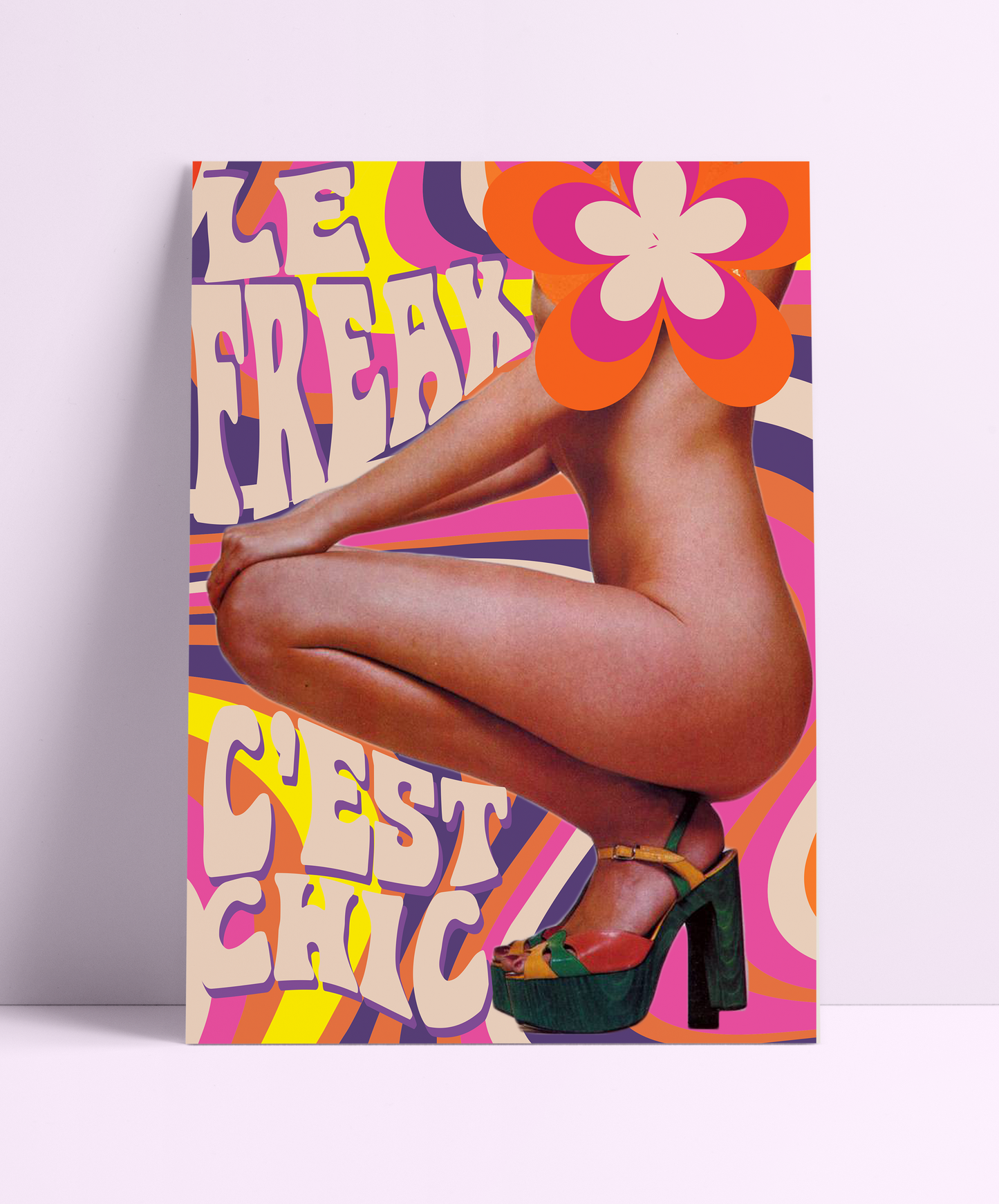 Le Freak Wall Print - PrintedWeird