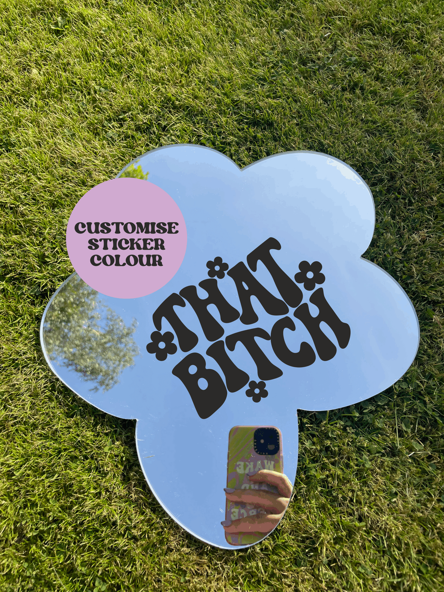 That Bitch Vinyl Sticker - PrintedWeird