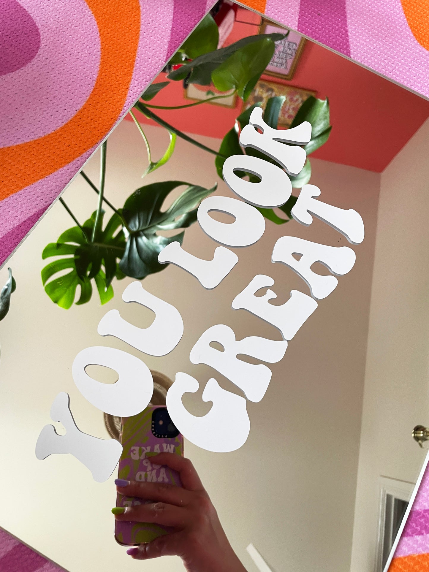 You Look Great Vinyl Sticker - PrintedWeird