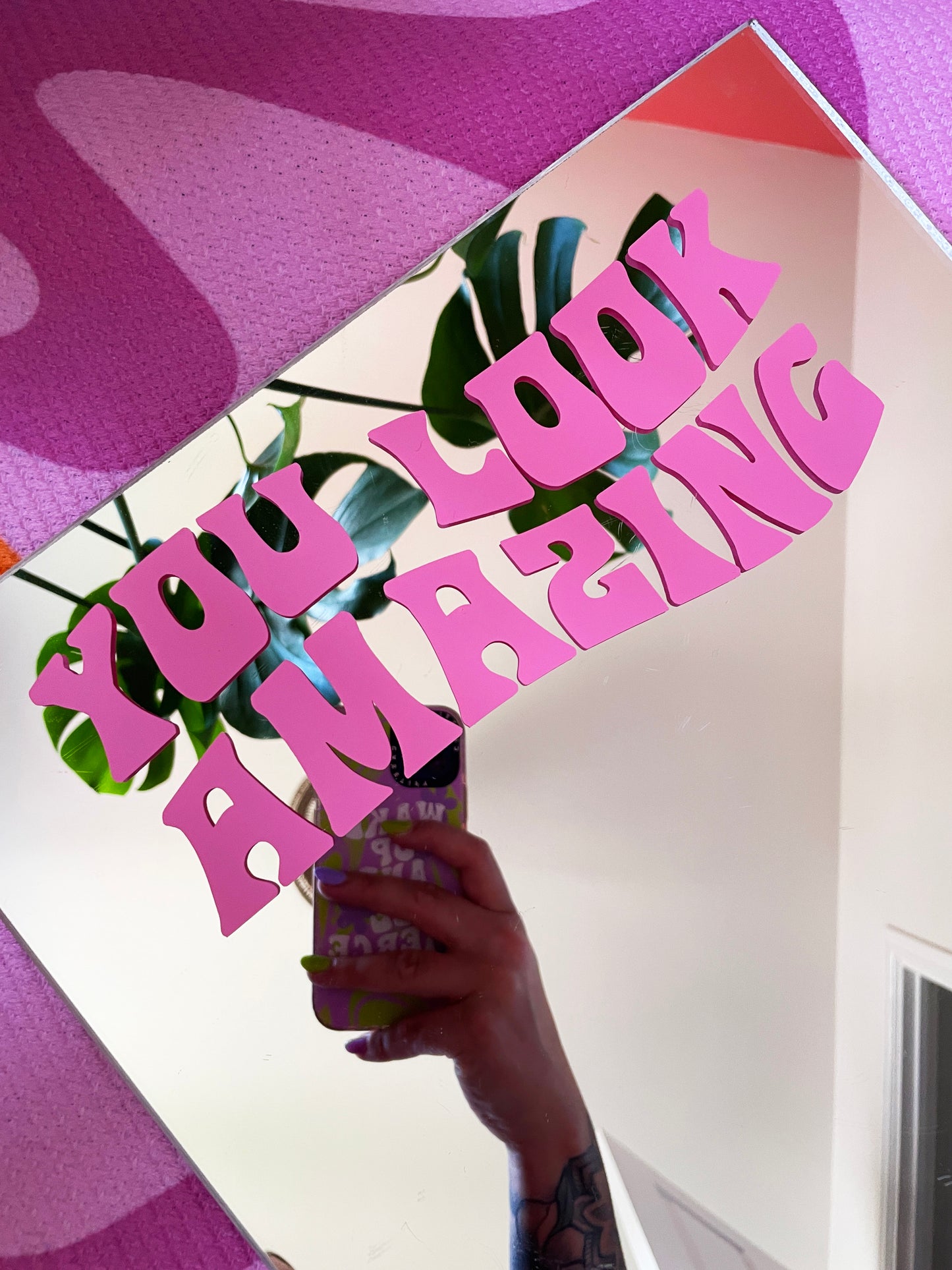 You Look Amazing Vinyl Sticker - PrintedWeird