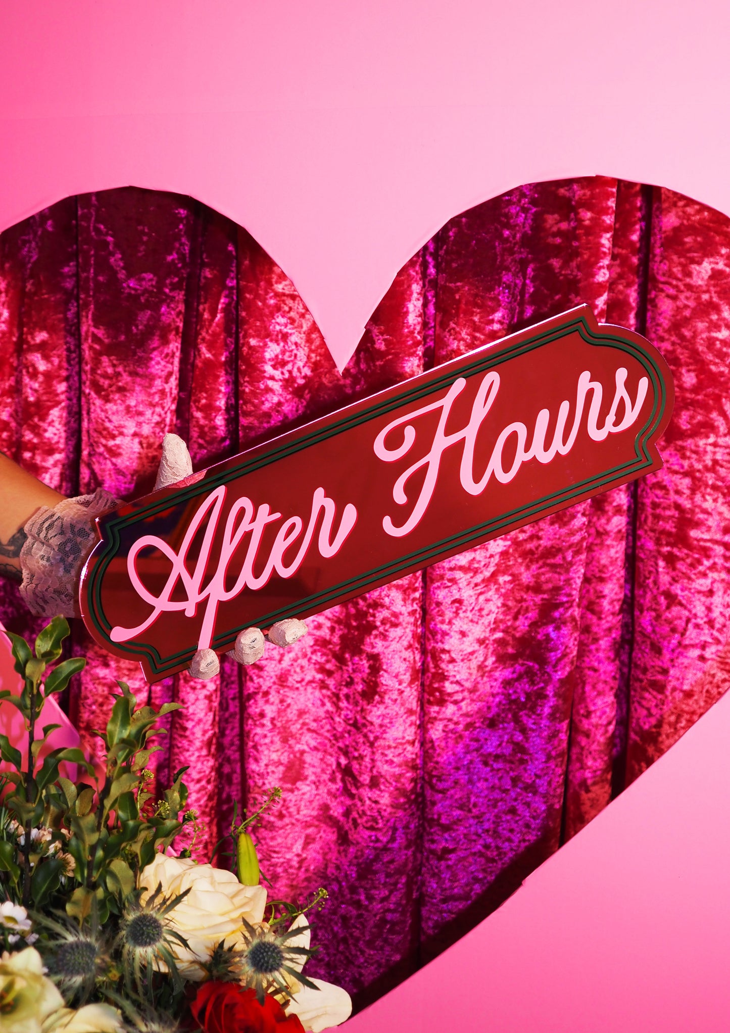 After Hours Mirror Sign