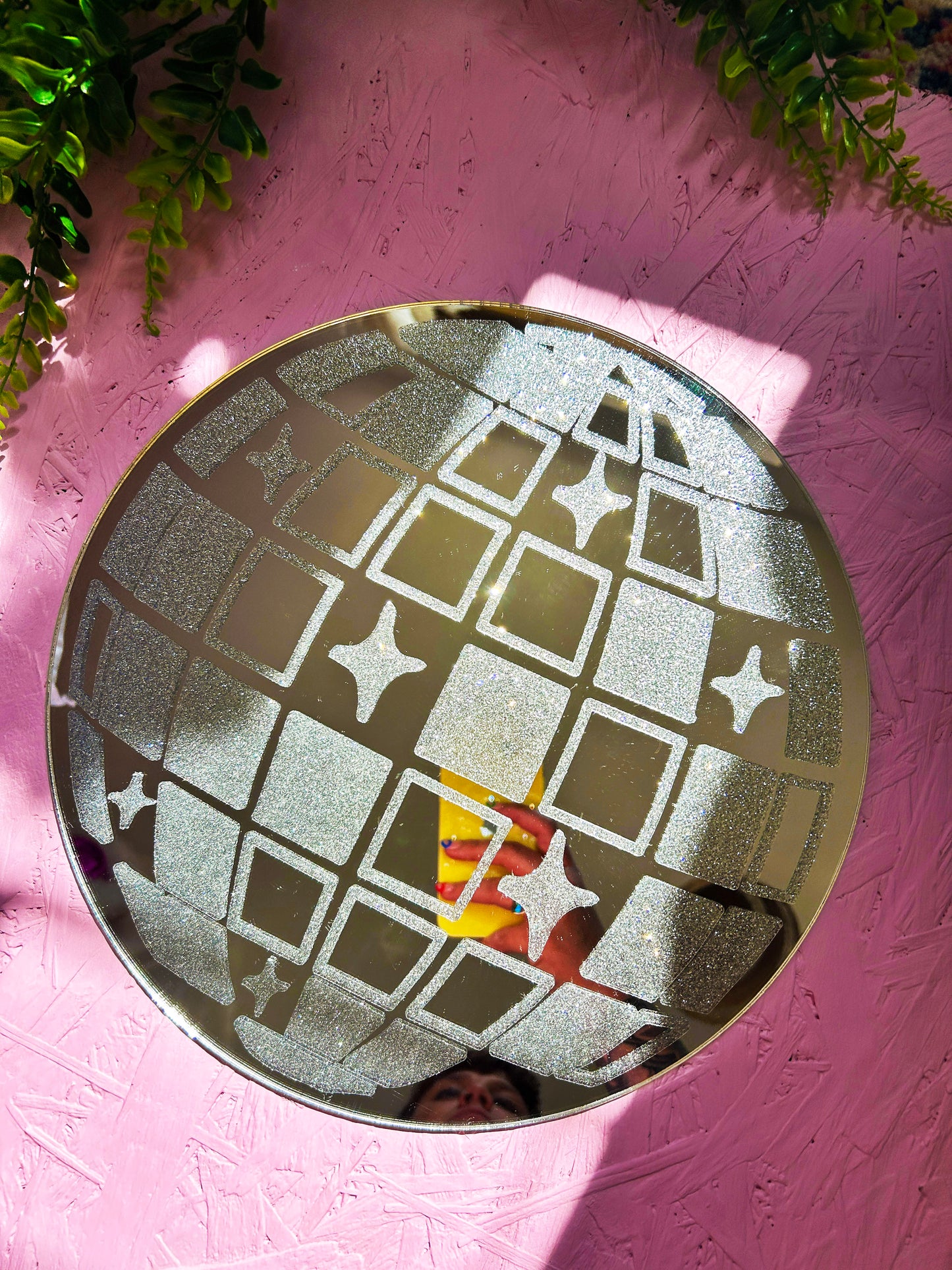 Retro Disco Ball Mirror