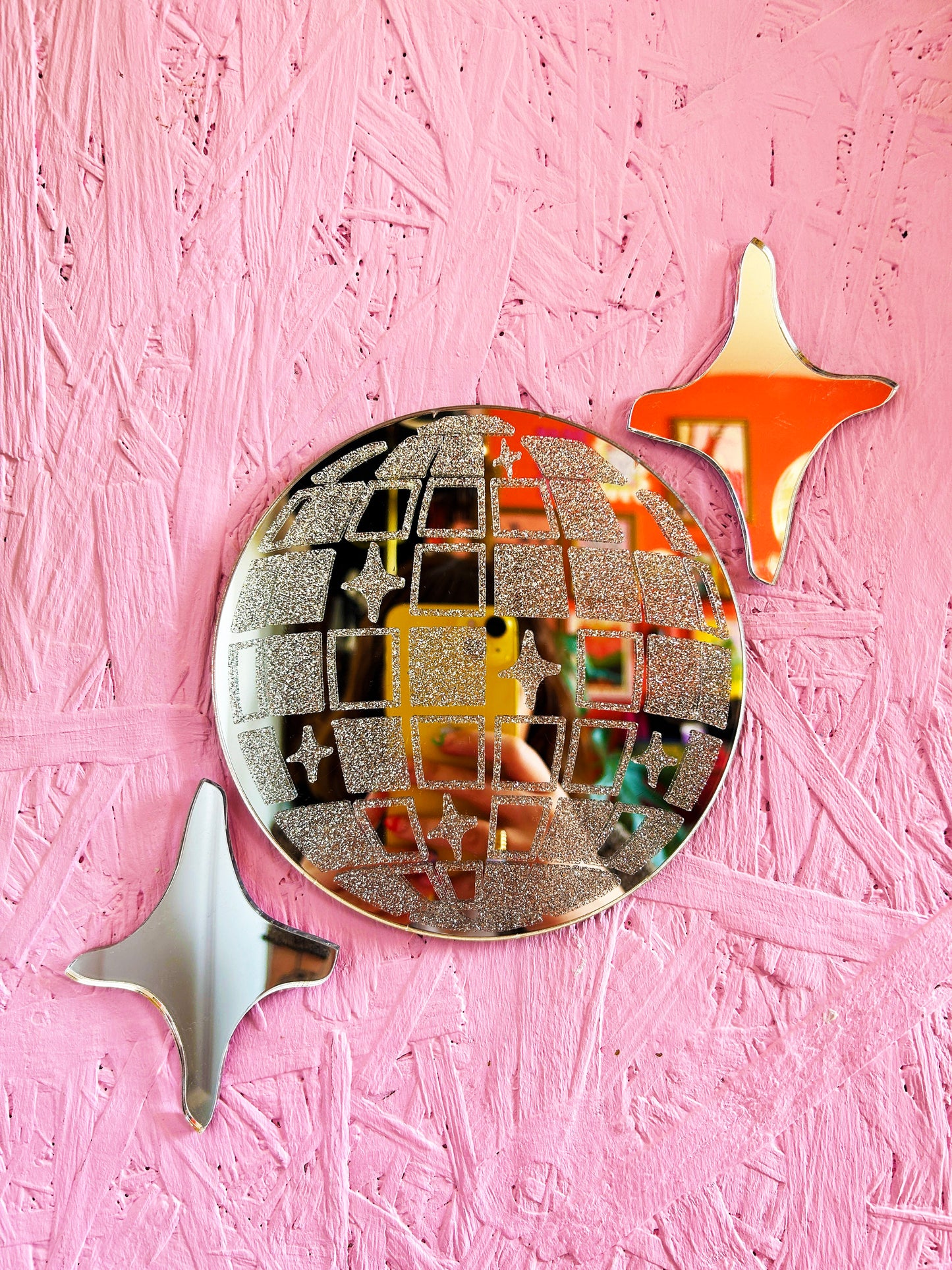 Retro Disco Ball Mini Mirror