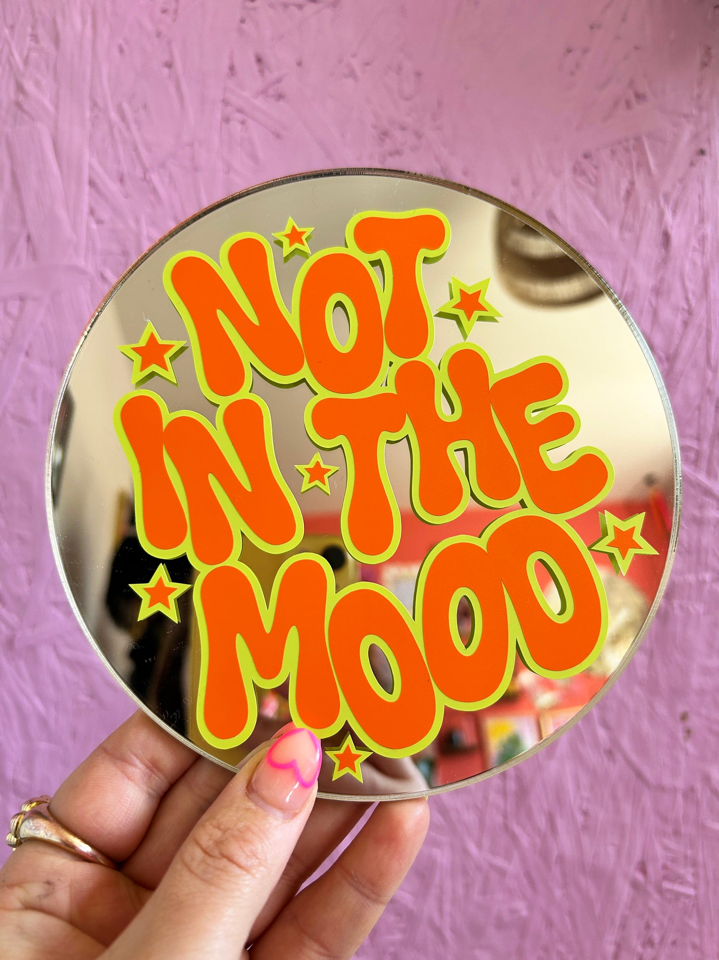 Not In The Mood Disc Mirror