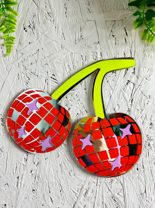 Disco Cherries Mirror