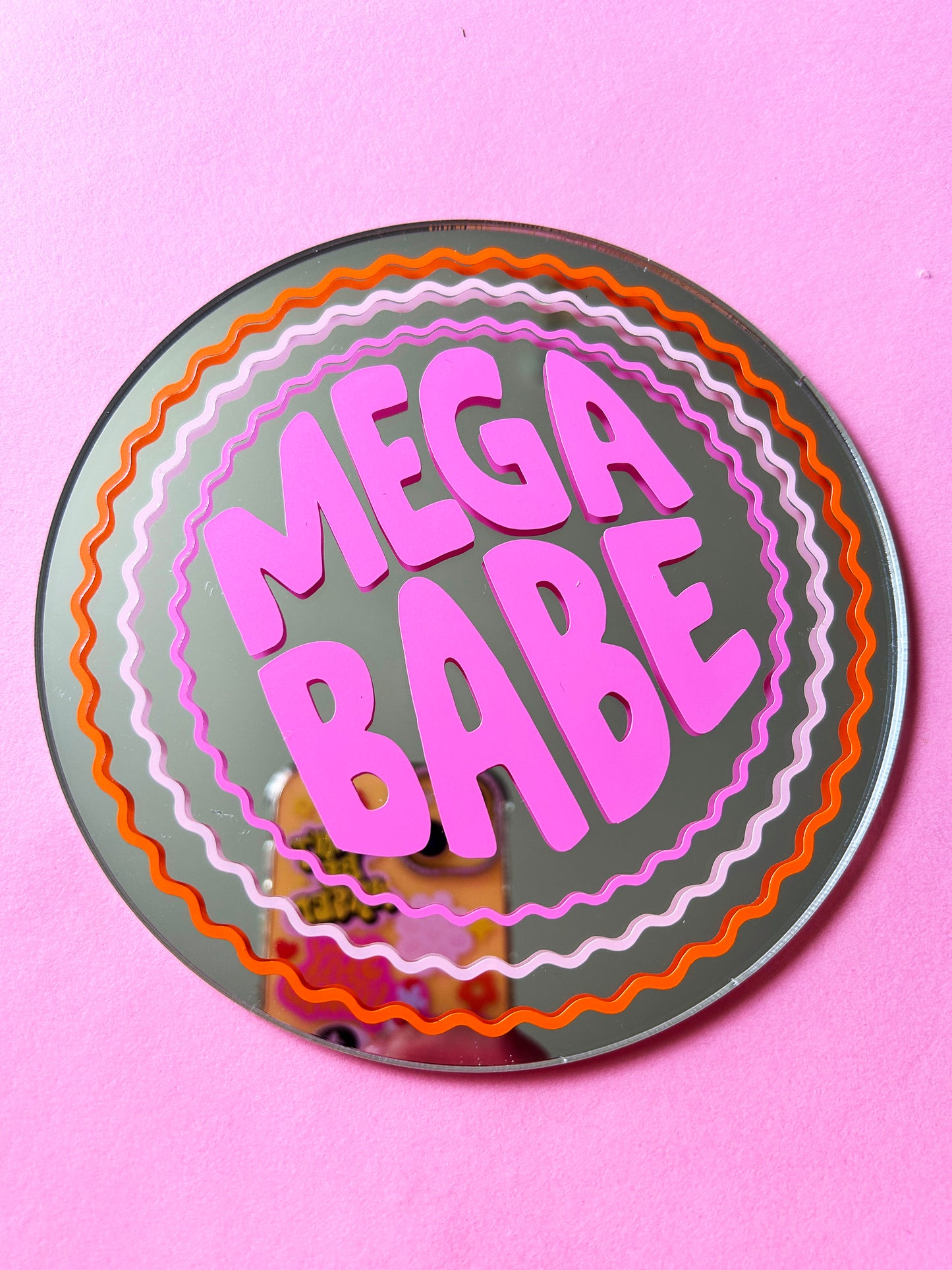 Mega Babe Disc Mirror