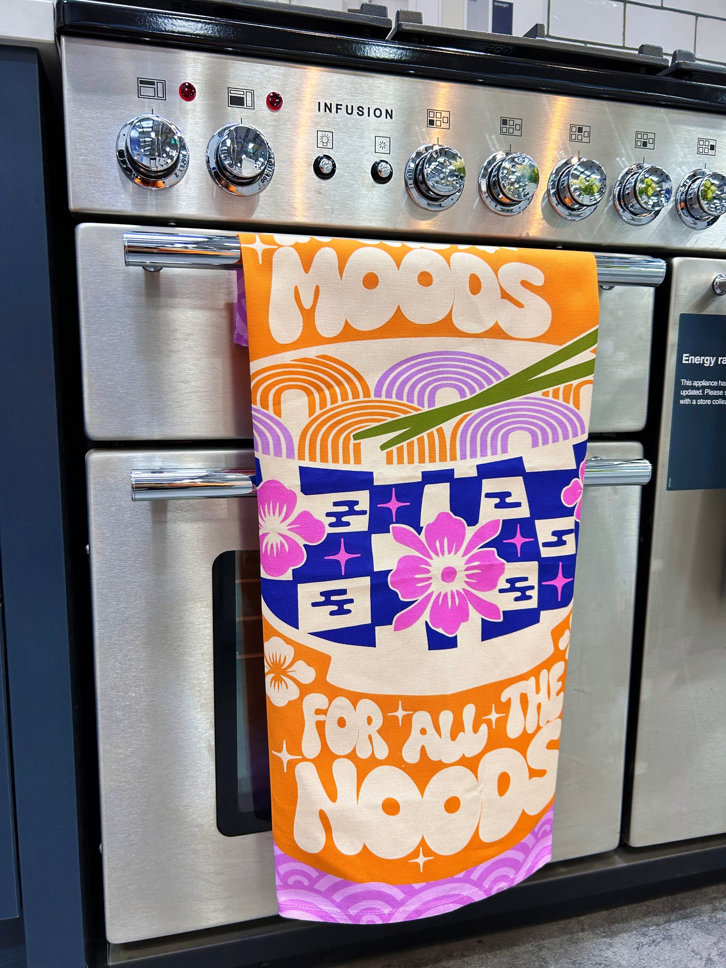 In The Mood For Noods Tea Towel