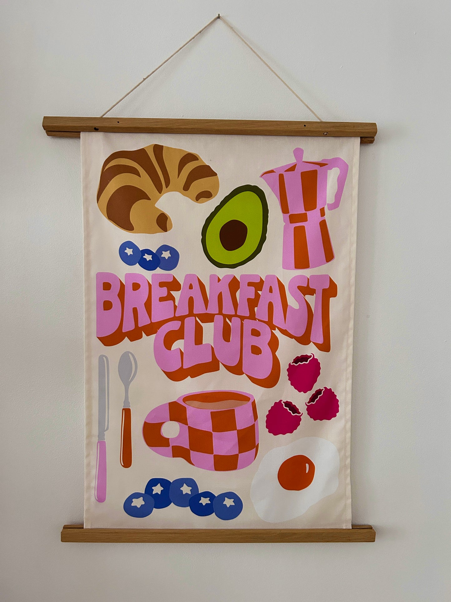 Breakfast Club Tea towel