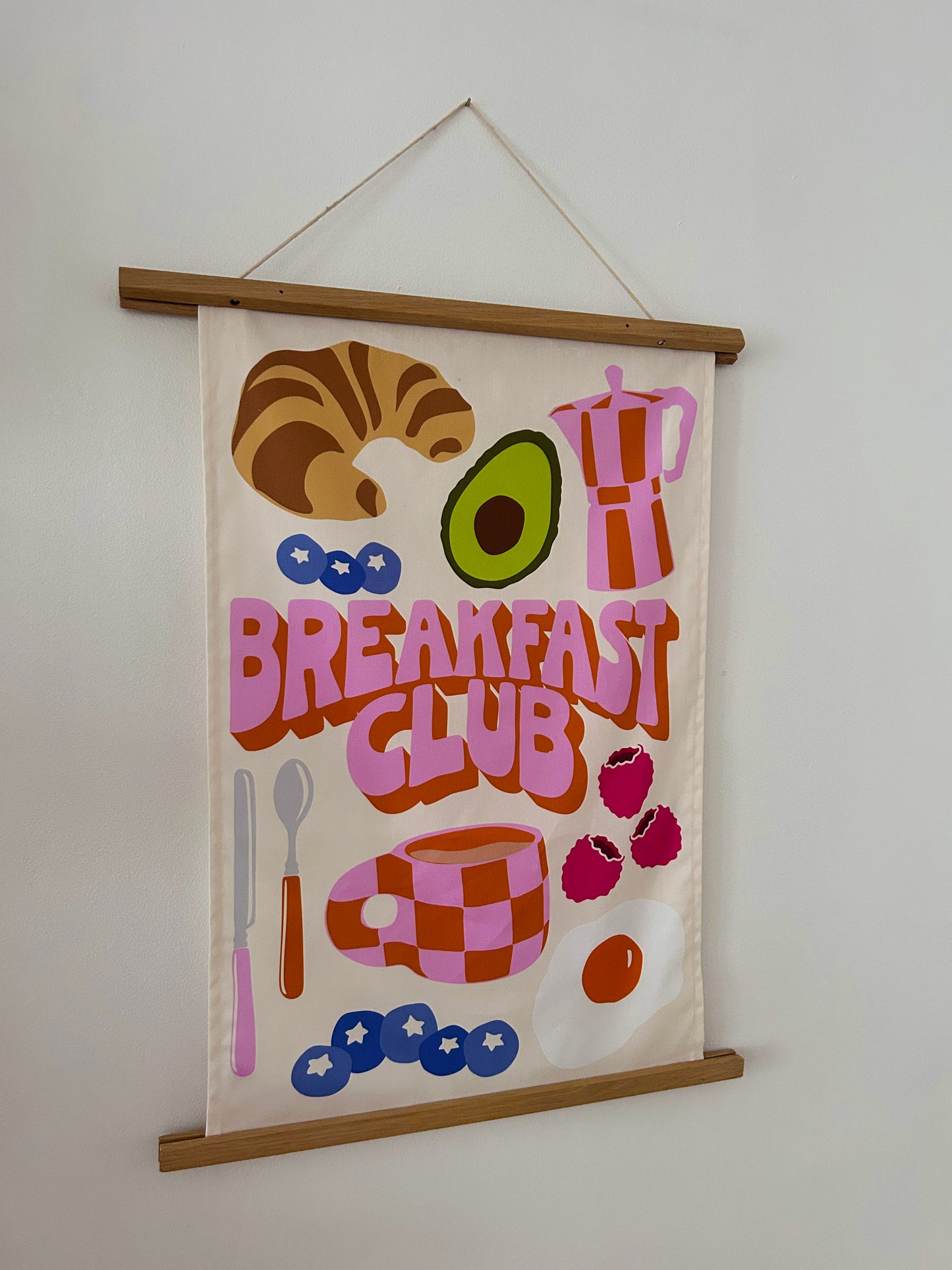Breakfast Club Tea towel