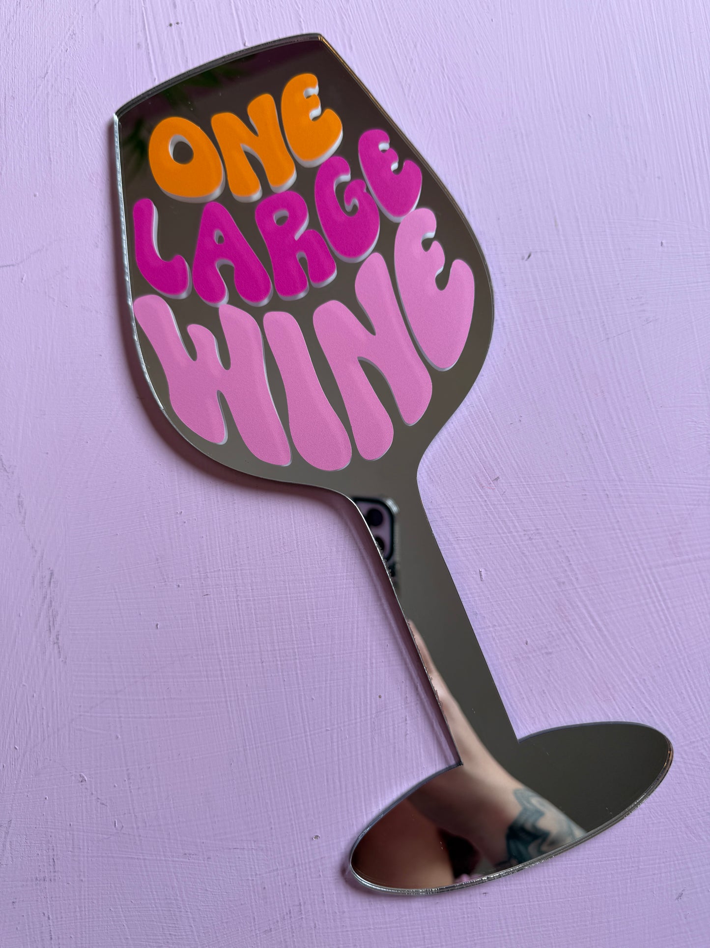 Sample Sale Mirror - One Large Wine