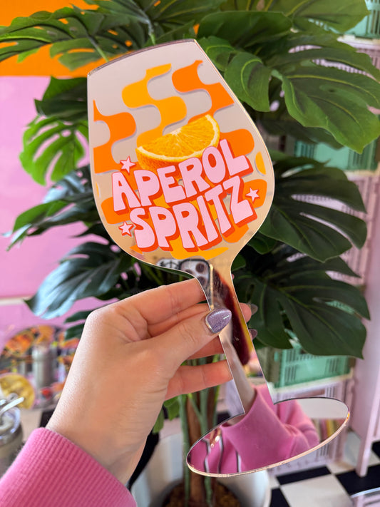 B Grade - Sample Sale Mirror - Aperol